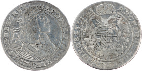 Leopold I., 15 Kreuzer 1661, G-H, Breslau