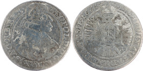 Leopold I., 15 Kreuzer 1664, S-HS, Breslau