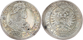 Leopold I., 15 Kreuzer 1675, SHS, Breslau