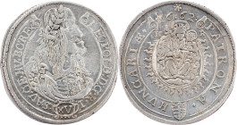 Leopold I., 15 Kreuzer 1662, KB, Kremnitz