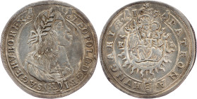 Leopold I., 15 Kreuzer 1665, KB, Kremnitz