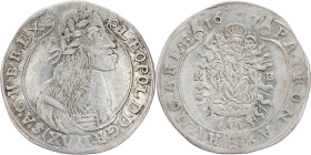 Leopold I., 15 Kreuzer 1677, KB, Kremnitz