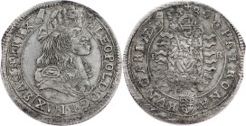 Leopold I., 15 Kreuzer 1684, KB, Kremnitz
