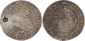 Leopold I., 15 Kreuzer 1694, KB, Kremnitz