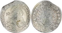 Leopold I., 15 Kreuzer 1675, Pressburg