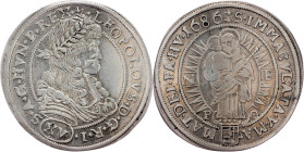Leopold I., 15 Kreuzer 1686, NB/PO, Nagybanya
