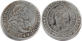 Leopold I., 15 Kreuzer 1690, NB/PO, Nagybanya