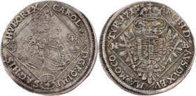Charles VI., 1/4 Thaler 1715, NB, Nagybanya