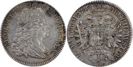 Charles VI., 1/4 Thaler 1740, Hall
