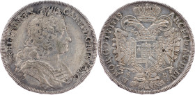 Charles VI., 1/2 Thaler 1719, KB, Kremnitz