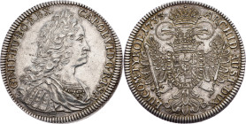 Charles VI., 1 Thaler 1733, Hall
