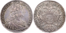 Charles VI., 1 Thaler 1740, Prague