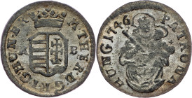 Maria Theresia, Denar 1746, KB, Kremnitz