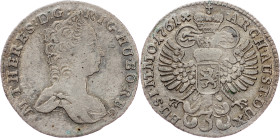 Maria Theresia, 3 Kreuzer 1761, Prague
