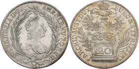 Maria Theresia, 20 Kreuzer 1759, Vienna