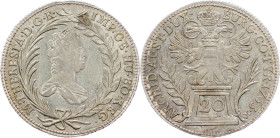 Maria Theresia, 20 Kreuzer 1763, Vienna