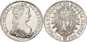 Maria Theresia, 1 Thaler 1742, Kremnitz