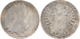 Maria Theresia, 1 Thaler 1756, Hall