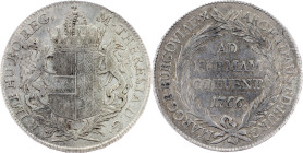 Maria Theresia, 1 Thaler 1766, Günzburg