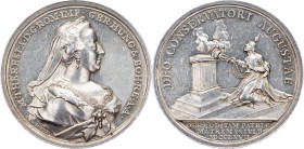 Maria Theresia, Medal 1767, A. Widemann