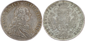 Franz I. Stephan, 1/2 Thaler 1762, HA, Hall