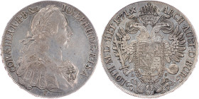 Joseph II., 1 Thaler 1771, F/A.-S., Hall