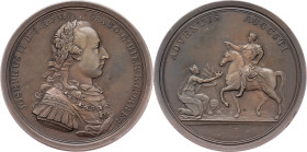 Joseph II., Medal 19th century, Roëttiers F.