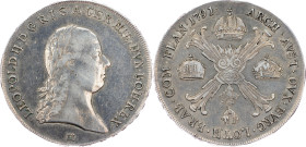 Leopold II., 1 Thaler 1791, H, Günzburg