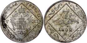 Franz I. (II.), 7 Kreuzer 1802, Karlsburg