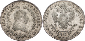 Franz I. (II.), 10 Kreuzer 1810, Vienna