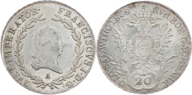 Franz I. (II.), 20 Kreuzer 1808, A, Vienna