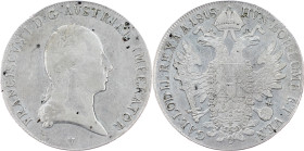 Franz I. (II.), 1 Thaler 1818, V, Venice