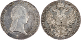 Franz I. (II.), 1 Thaler 1822, A, Vienna