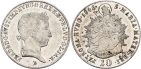 Ferdinand V., 10 Kreuzer 1846, Kremnitz