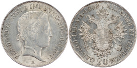 Ferdinand V., 20 Kreuzer 1848, A, Vienna