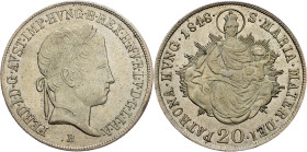Ferdinand V., 20 Kreuzer 1848, Kremnitz