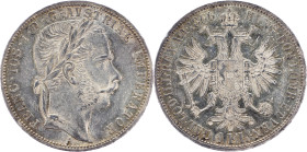 Franz Joseph I., 1 Gulden 1866, A, Vienna