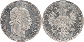 Franz Joseph I., 1 Gulden 1886, Vienna