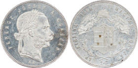 Franz Joseph I., 1 Forint 1869, KB, Kremnitz