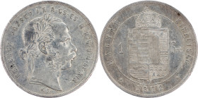 Franz Joseph I., 1 Forint 1872, KB, Kremnitz