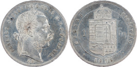 Franz Joseph I., 1 Forint 1875, KB, Kremnitz