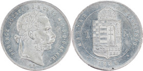 Franz Joseph I., 1 Forint 1876, KB, Kremnitz