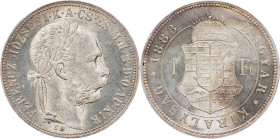 Franz Joseph I., 1 Forint 1883, KB, Kremnitz