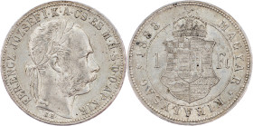 Franz Joseph I., 1 Forint 1883, KB, Kremnitz