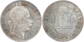 Franz Joseph I., 1 Forint 1886, KB, Kremnitz