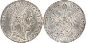 Franz Joseph I., 2 Gulden 1870, A, Vienna