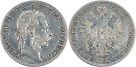 Franz Joseph I., 2 Gulden 1882, Vienna