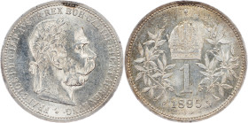 Franz Joseph I., 1 Krone 1895, Vienna