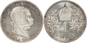 Franz Joseph I., 1 Krone 1900, Vienna