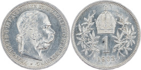 Franz Joseph I., 1 Krone 1903, Vienna